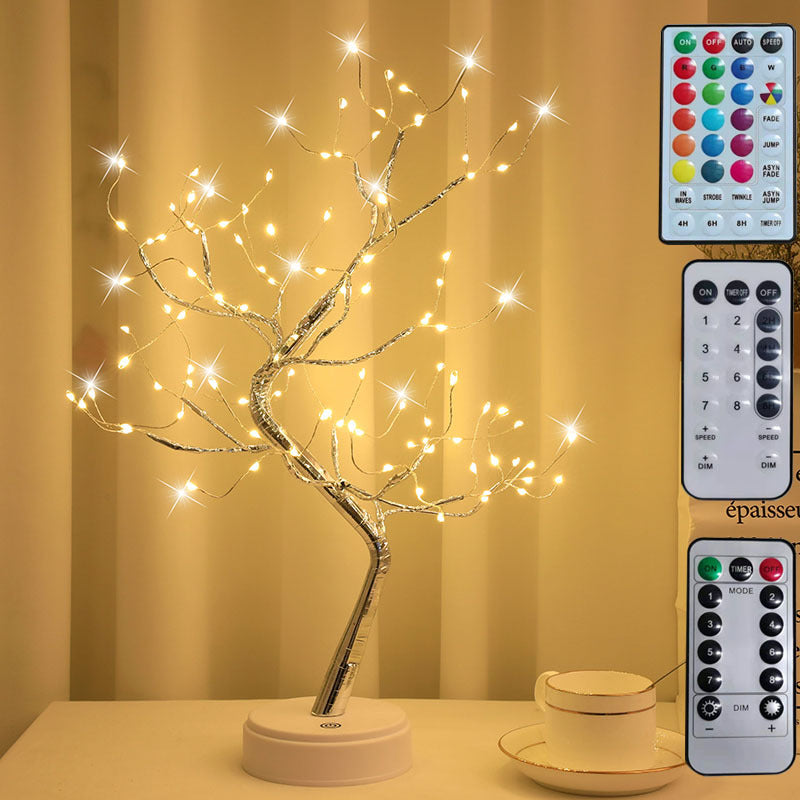 Starry Sky LED Rice Tree Lamp