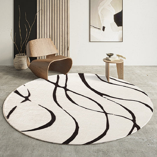 Bedside Living Room Round Floor Mat