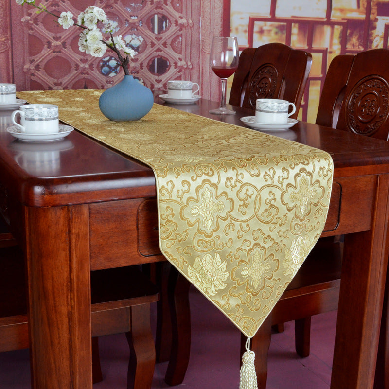 Tea Flag Dining Table Decorative Cloth