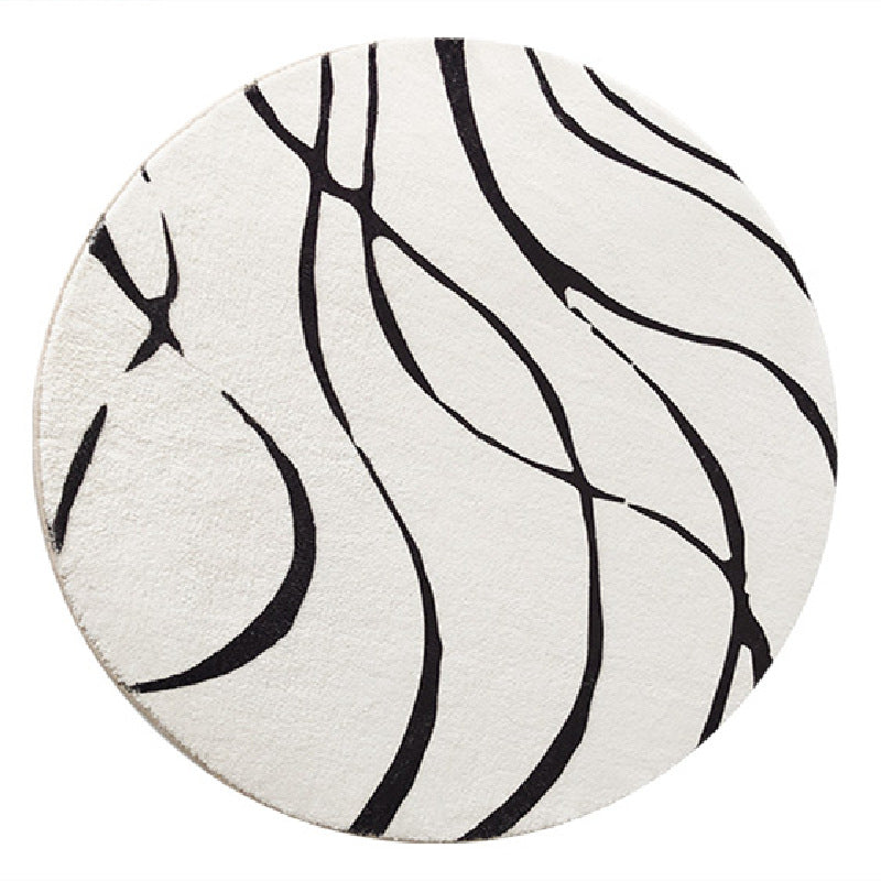 Bedside Living Room Round Floor Mat