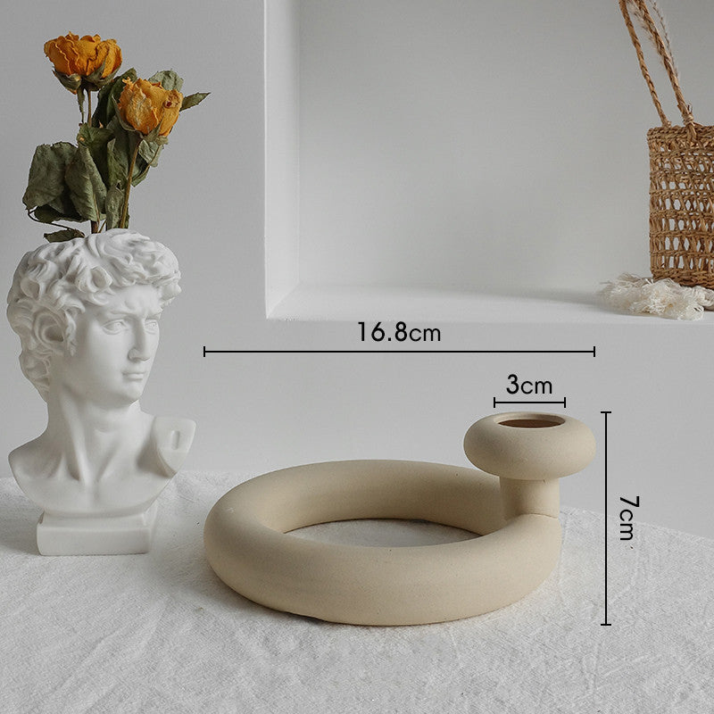 Simplicity Ceramic Vase Dry Flower