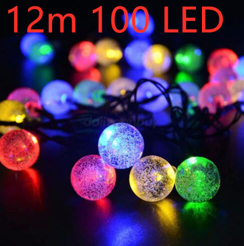 Christmas lights solar garden outdoor decor