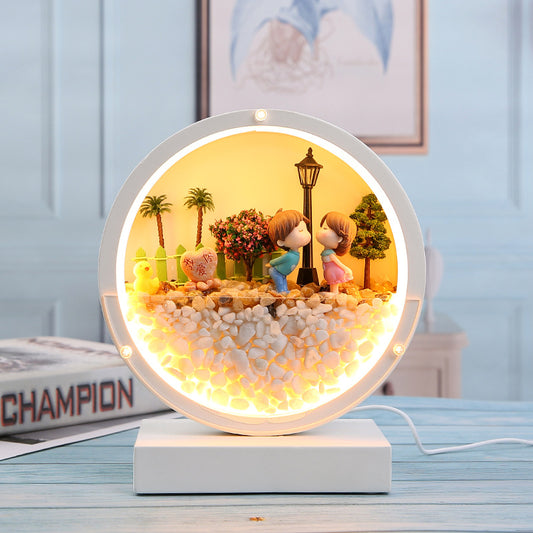 Immortal Flower Table Lamp Decoration