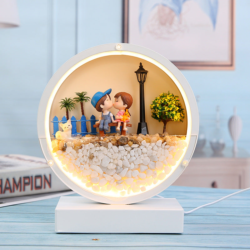 Immortal Flower Table Lamp Decoration