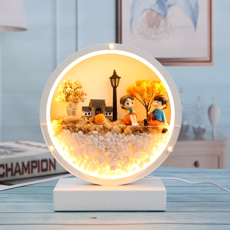 Immortal Flower Table Lamp Decoration