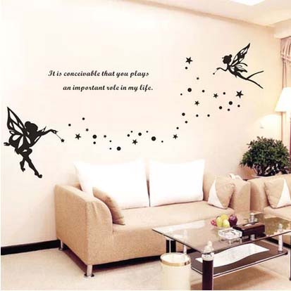 Cartoon Decoration Layout Wall Sticker Angel