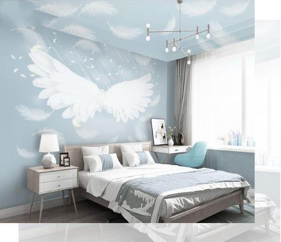 Fantasy Angel Wngs Wall Covering