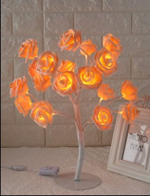 LED Tree Lamp Rose Table Lamp