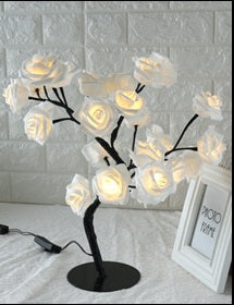 LED Tree Lamp Rose Table Lamp