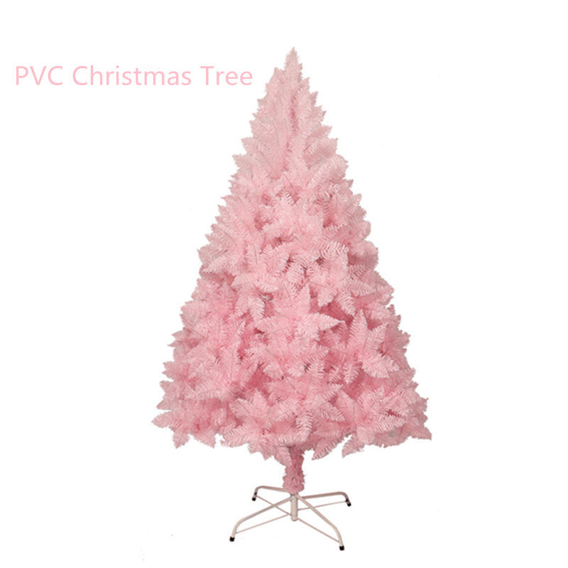 Christmas pink tree