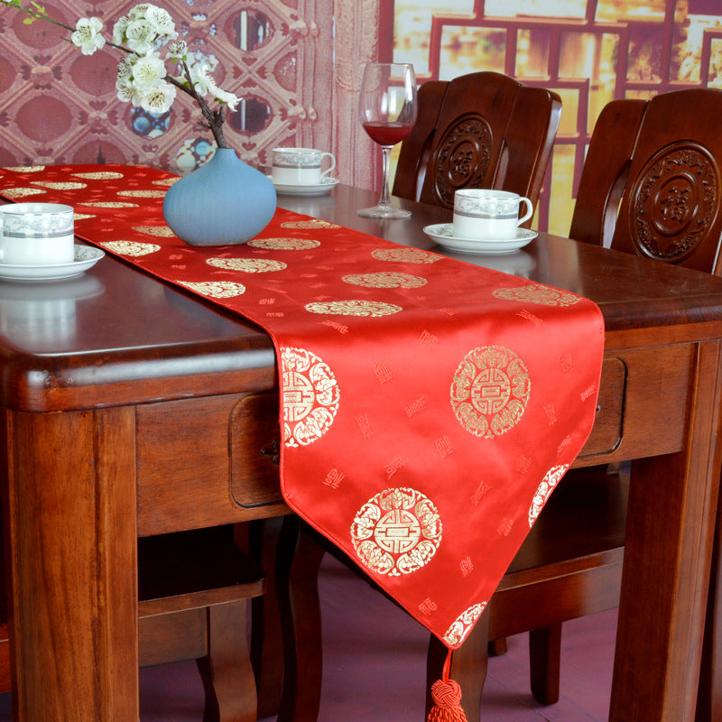 Tea Flag Dining Table Decorative Cloth