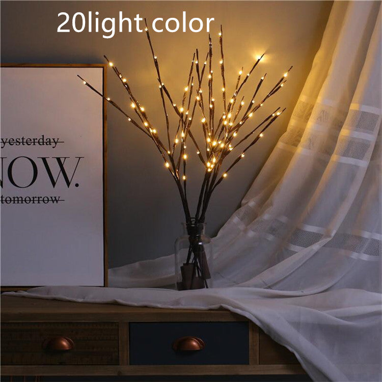 Twigs Light String Decoration Living