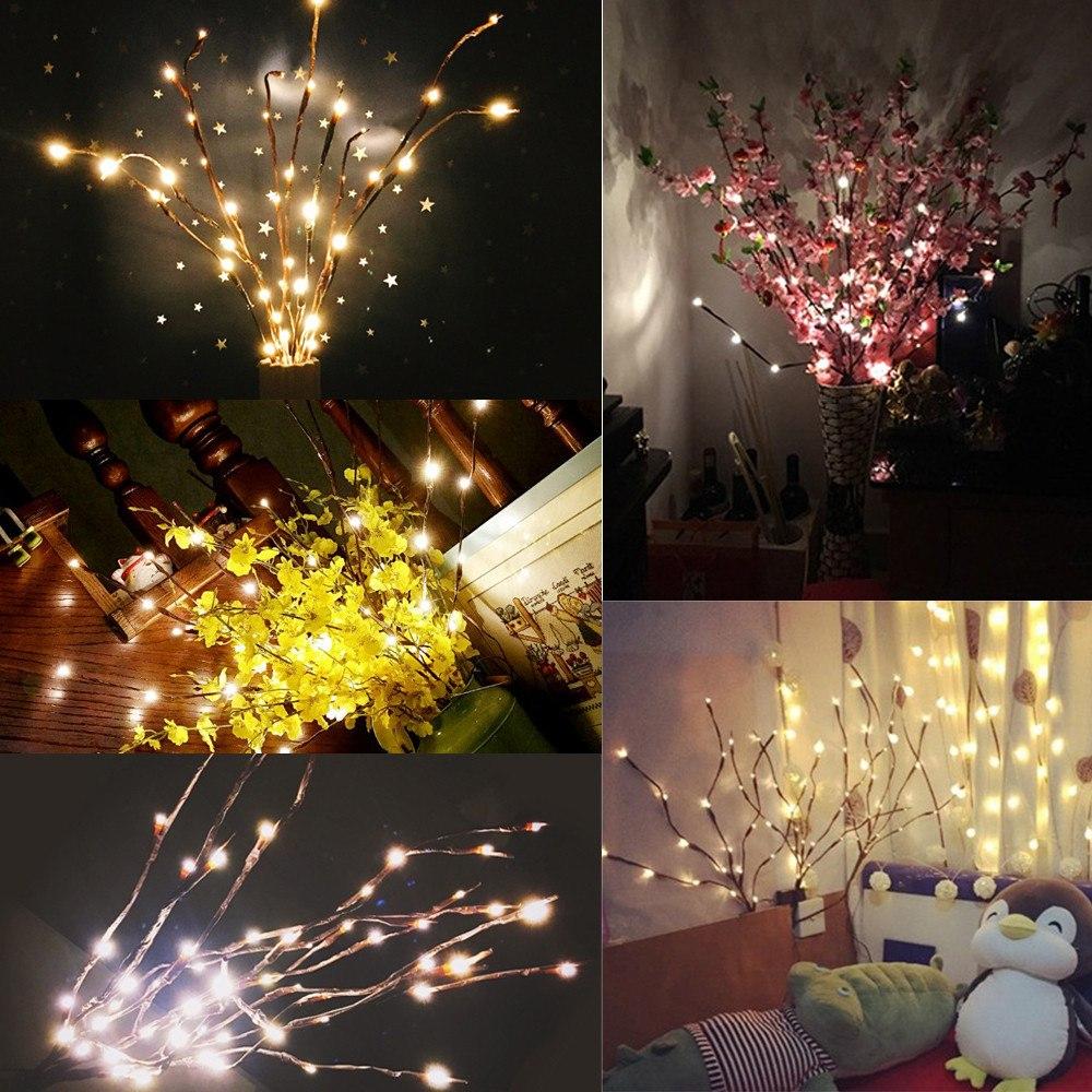 Twigs Light String Decoration Living