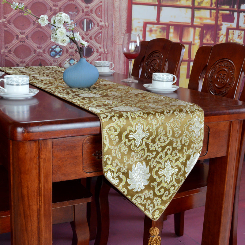 Tea Flag Dining Table Decorative Cloth