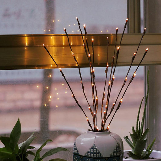 Twigs Light String Decoration Living