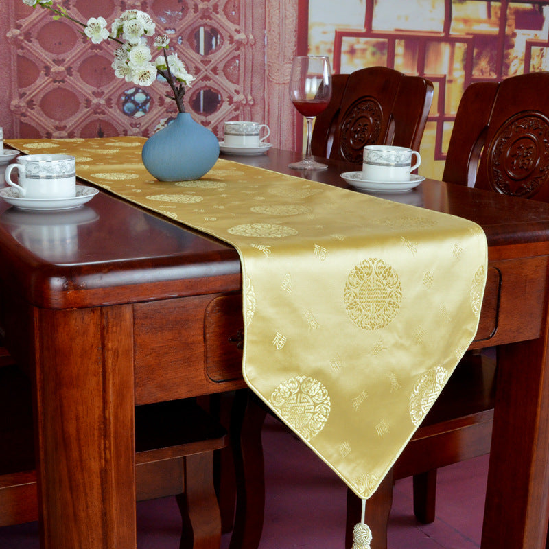 Tea Flag Dining Table Decorative Cloth