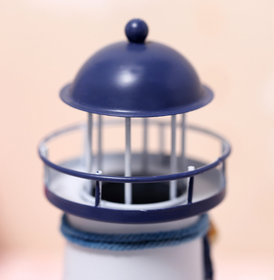 Lighthouse statue Mediterranean decor