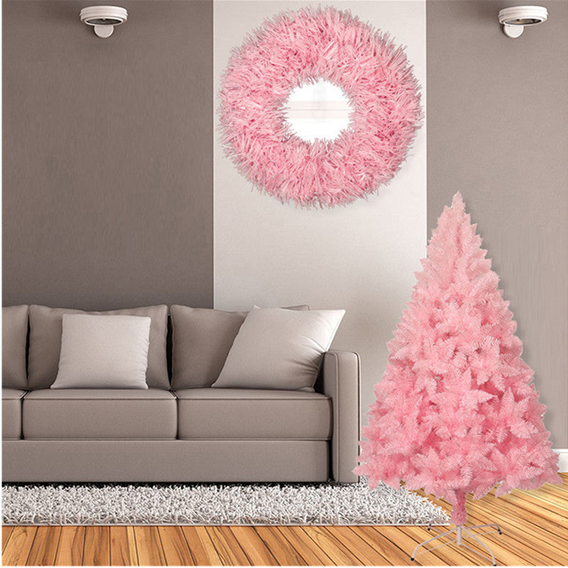 Christmas pink tree