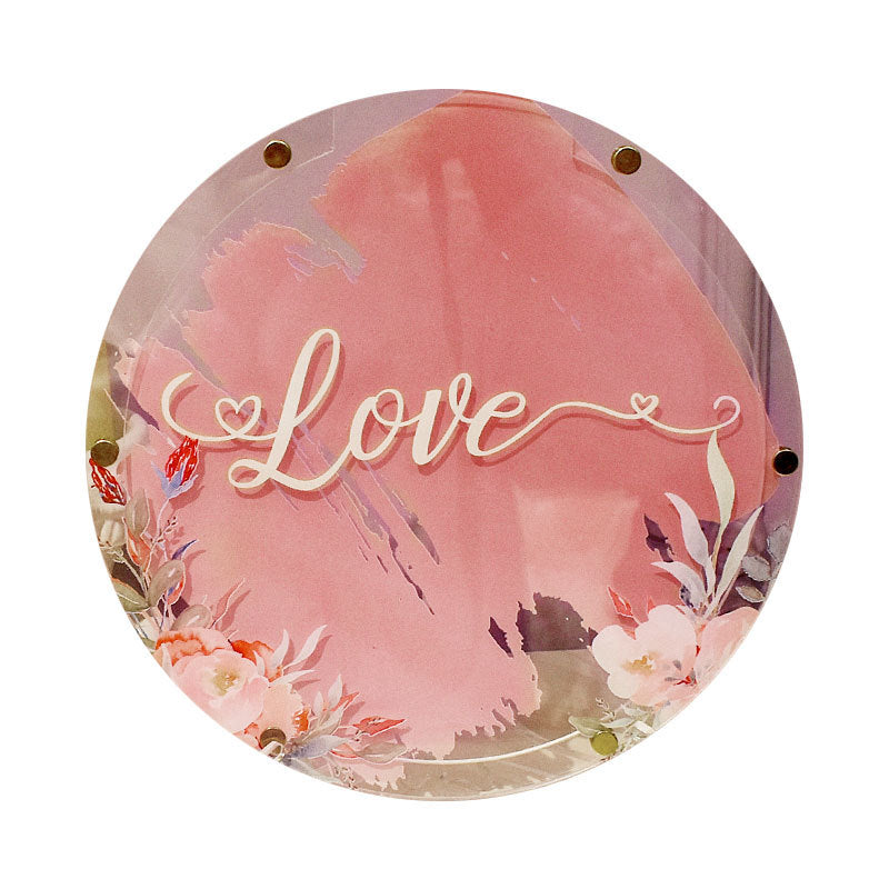 Sign In Tree Table Round Picture Frame