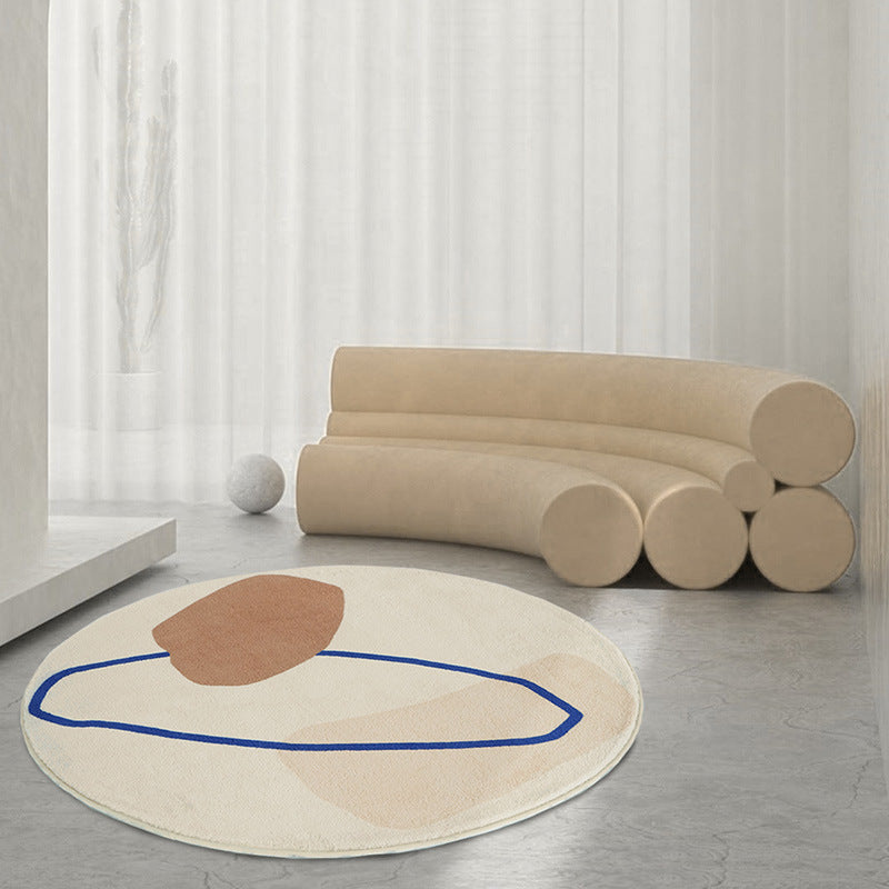 Round Carpet Bedroom Minimalist Hanging