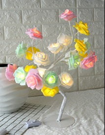 LED Tree Lamp Rose Table Lamp