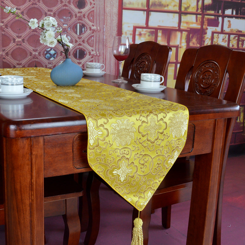 Tea Flag Dining Table Decorative Cloth