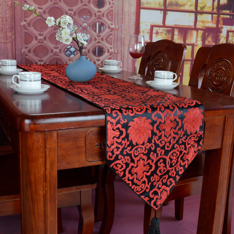 Tea Flag Dining Table Decorative Cloth