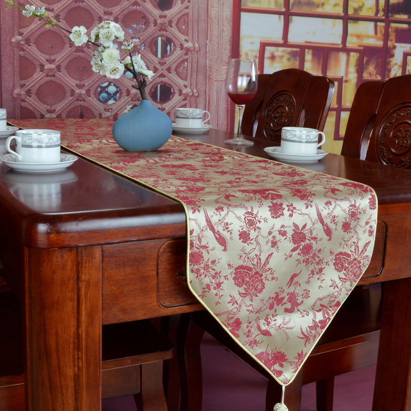 Tea Flag Dining Table Decorative Cloth