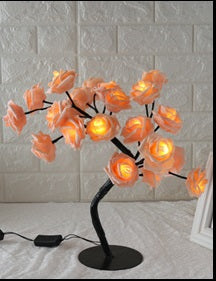 LED Tree Lamp Rose Table Lamp