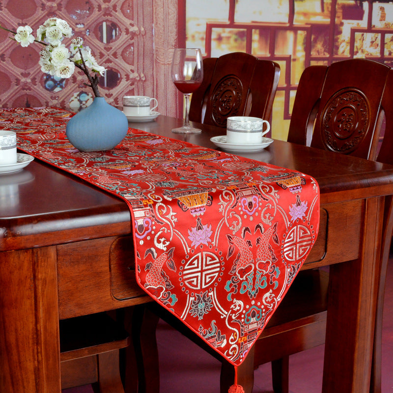 Tea Flag Dining Table Decorative Cloth