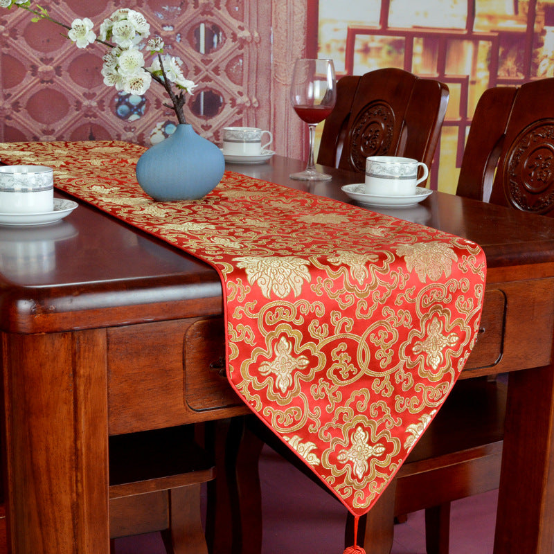 Tea Flag Dining Table Decorative Cloth