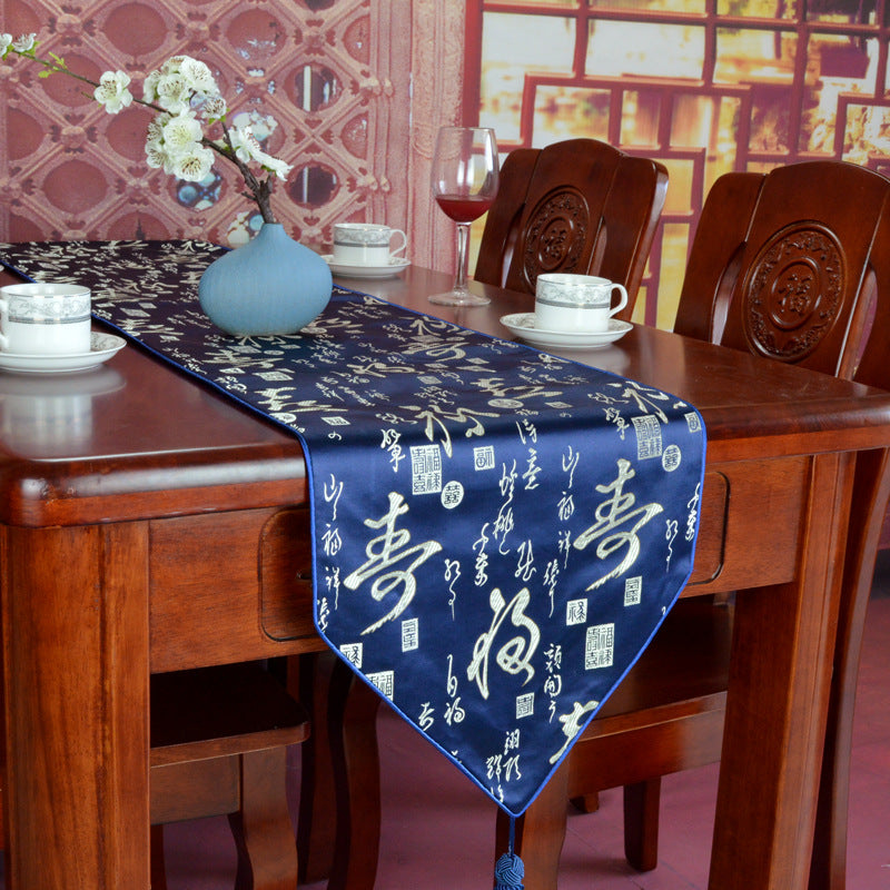 Tea Flag Dining Table Decorative Cloth