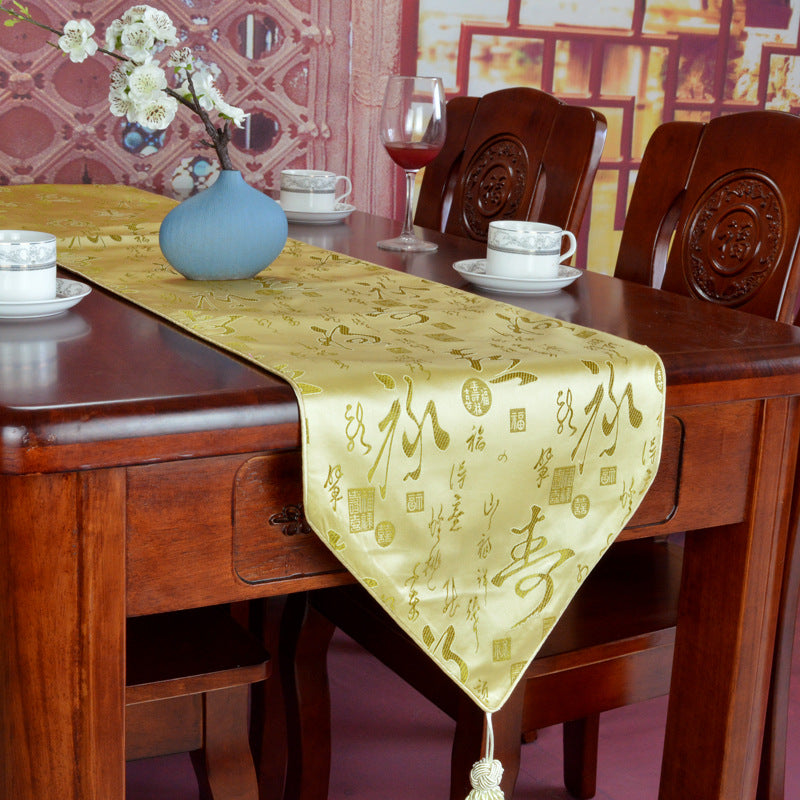 Tea Flag Dining Table Decorative Cloth