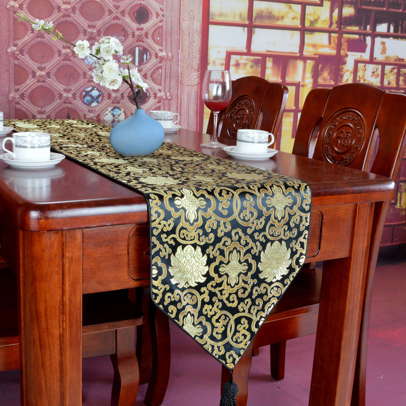 Tea Flag Dining Table Decorative Cloth