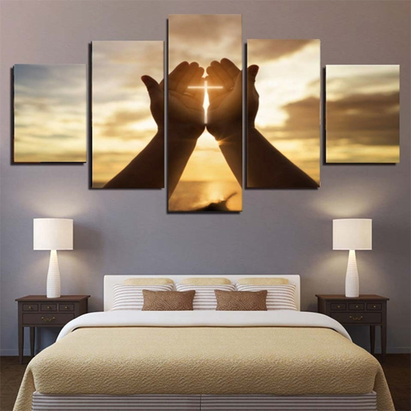 Love Sunrise Canvas Painting Decoration