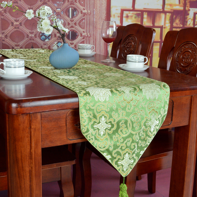 Tea Flag Dining Table Decorative Cloth