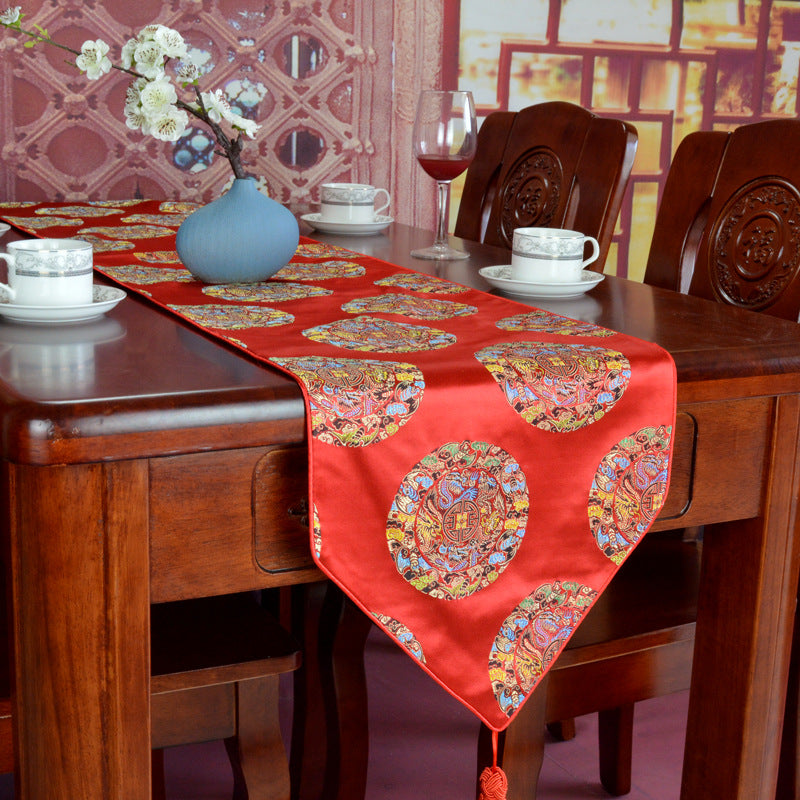 Tea Flag Dining Table Decorative Cloth