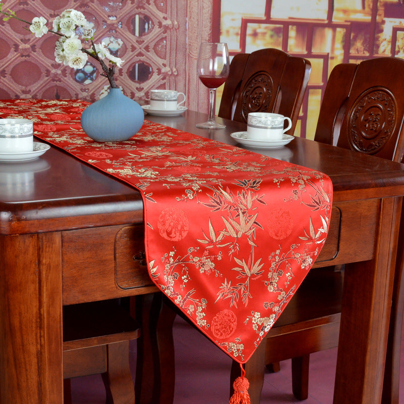 Tea Flag Dining Table Decorative Cloth